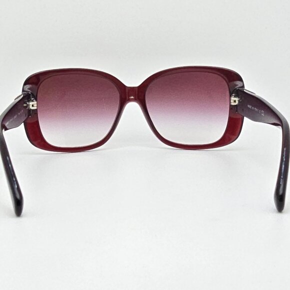 Chanel 5234-Q c.539/3P Red Frame Red Gradient Lens Sunglasses w/ Case Italy 57mm main image 14